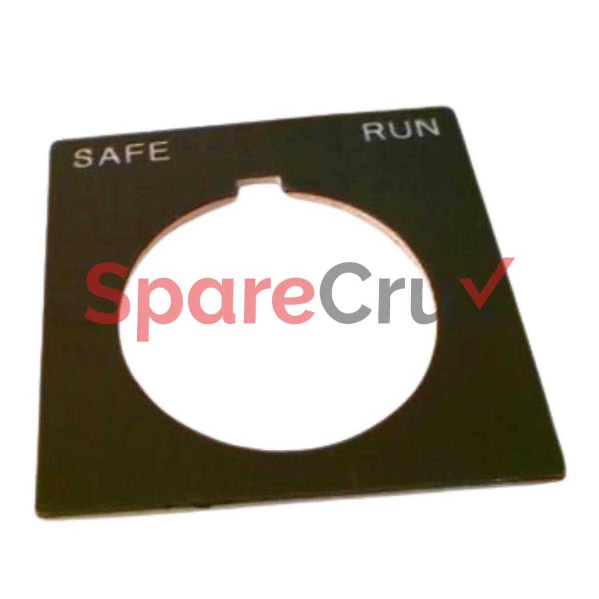 800H-W033 | ALLEN BRADLEY | 30mm 800H SAFE-RUN Grey Legend Plate