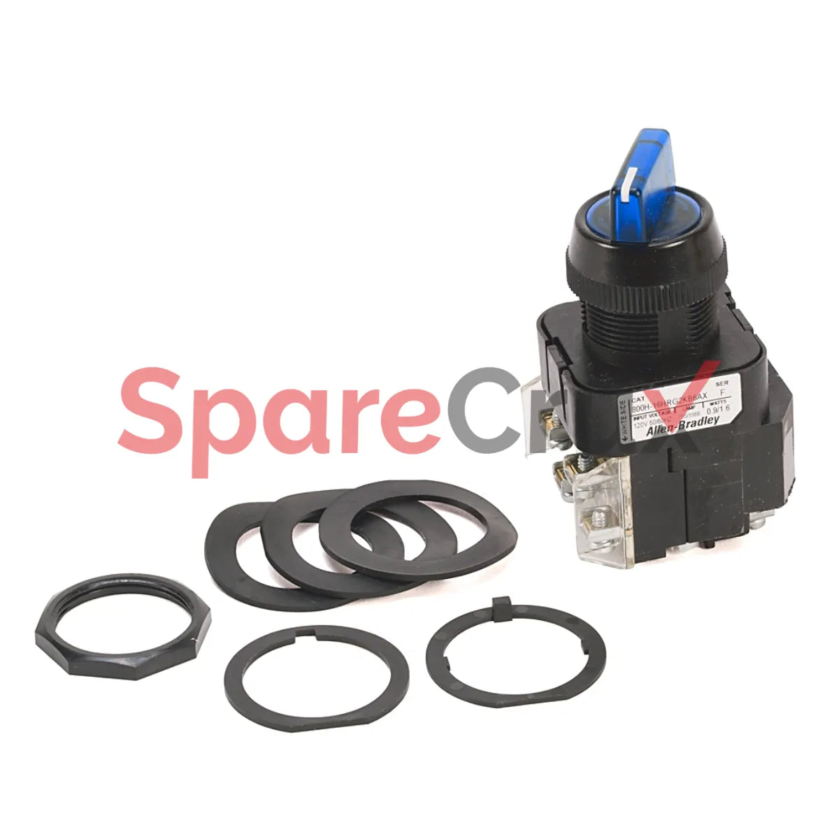 800HC-16JRBH2KB7AX | ALLEN BRADLEY | 30mm Selector Switch 800H PB