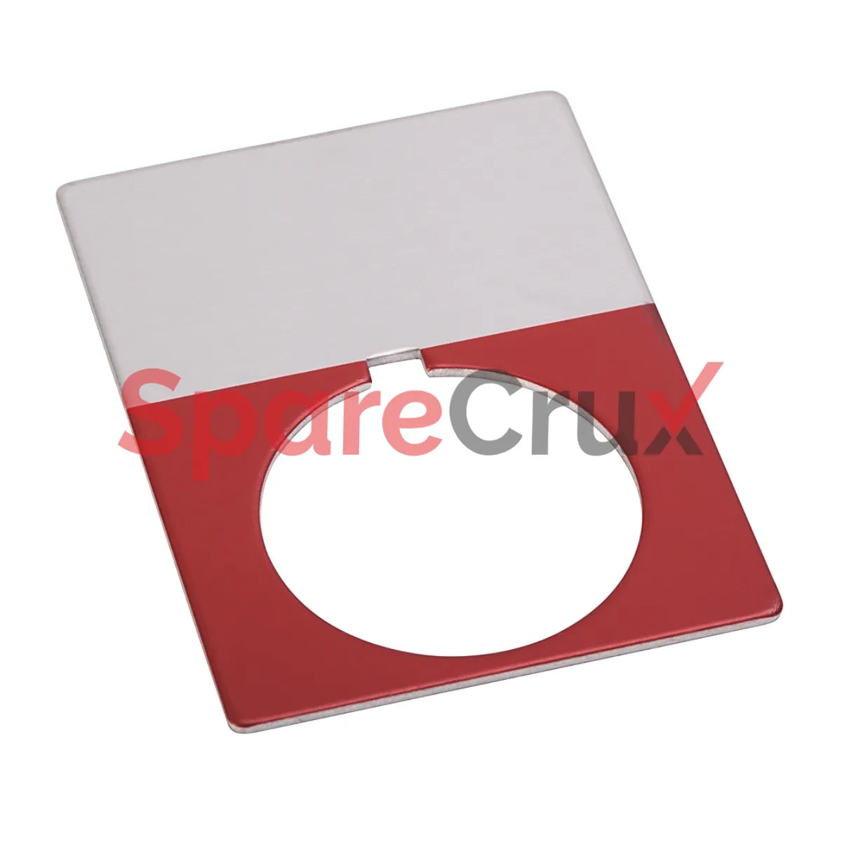 800T-X621J | ALLEN BRADLEY | 30mm 800T Red Blank Jumbo Legend Plate