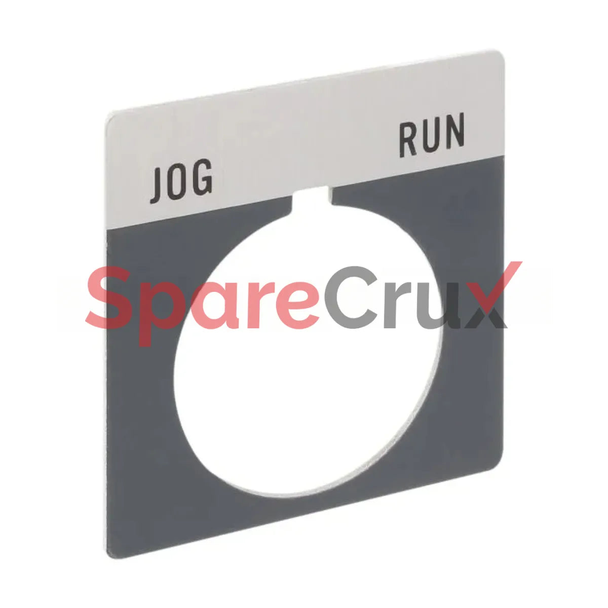 800T-X520 | ALLEN BRADLEY | 30mm 800T JOG-RUN Legend Plate