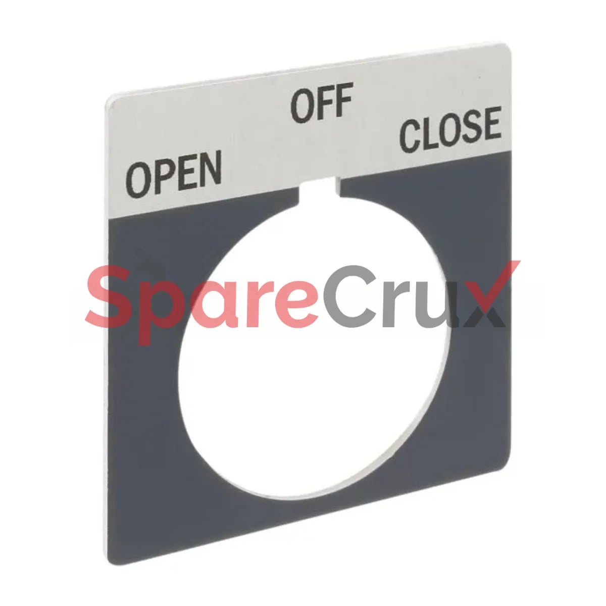 800T-X533 | ALLEN BRADLEY | 30mm 800T OPEN-OFF-CLOSE Legend Plate