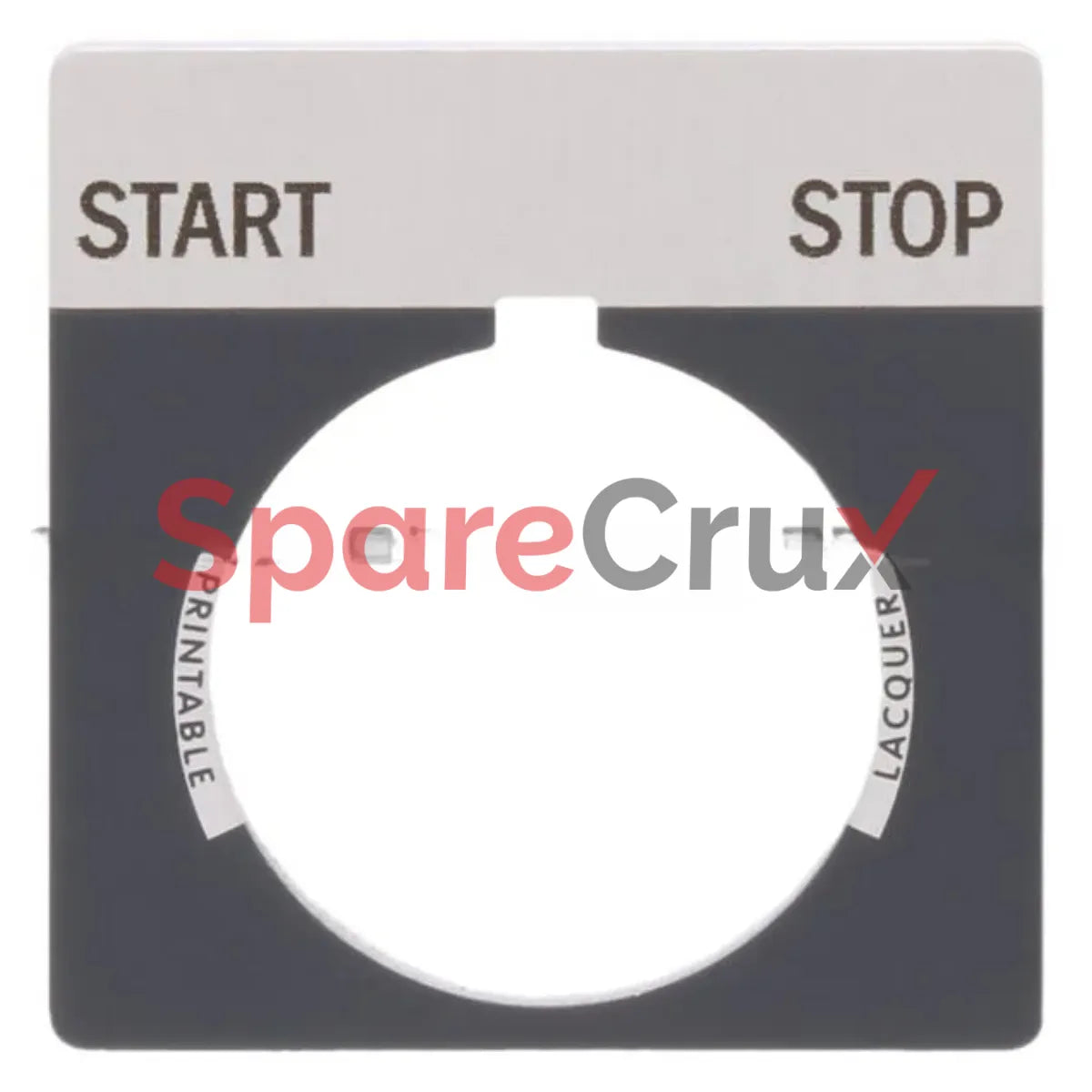 800T-X549 | ALLEN BRADLEY | 30mm 800T START-STOP Legend Plate