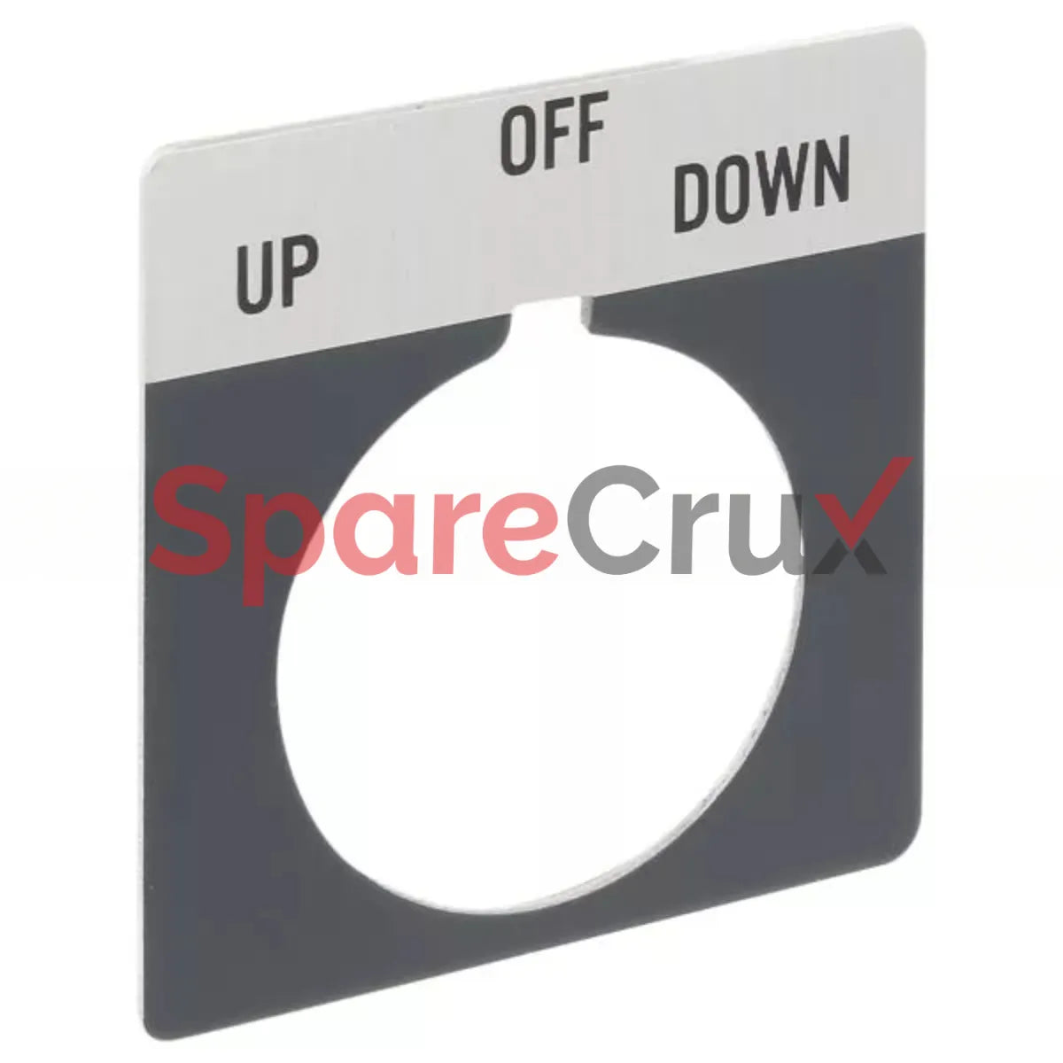 800T-X558 | ALLEN BRADLEY | 30mm 800T UP-OFF-DOWN Legend Plate