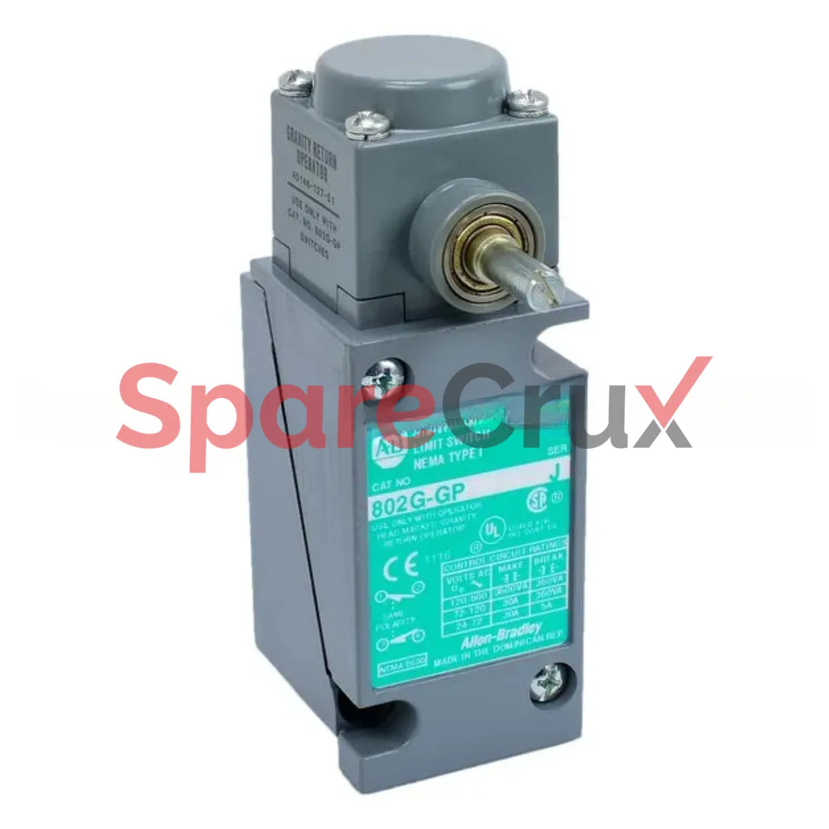 802G-GP | ALLEN BRADLEY | Gravity Return Limit Switch