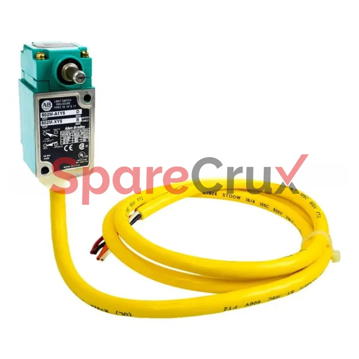 802M-A1Y5 | ALLEN BRADLEY | Factory Sealed Limit Switch