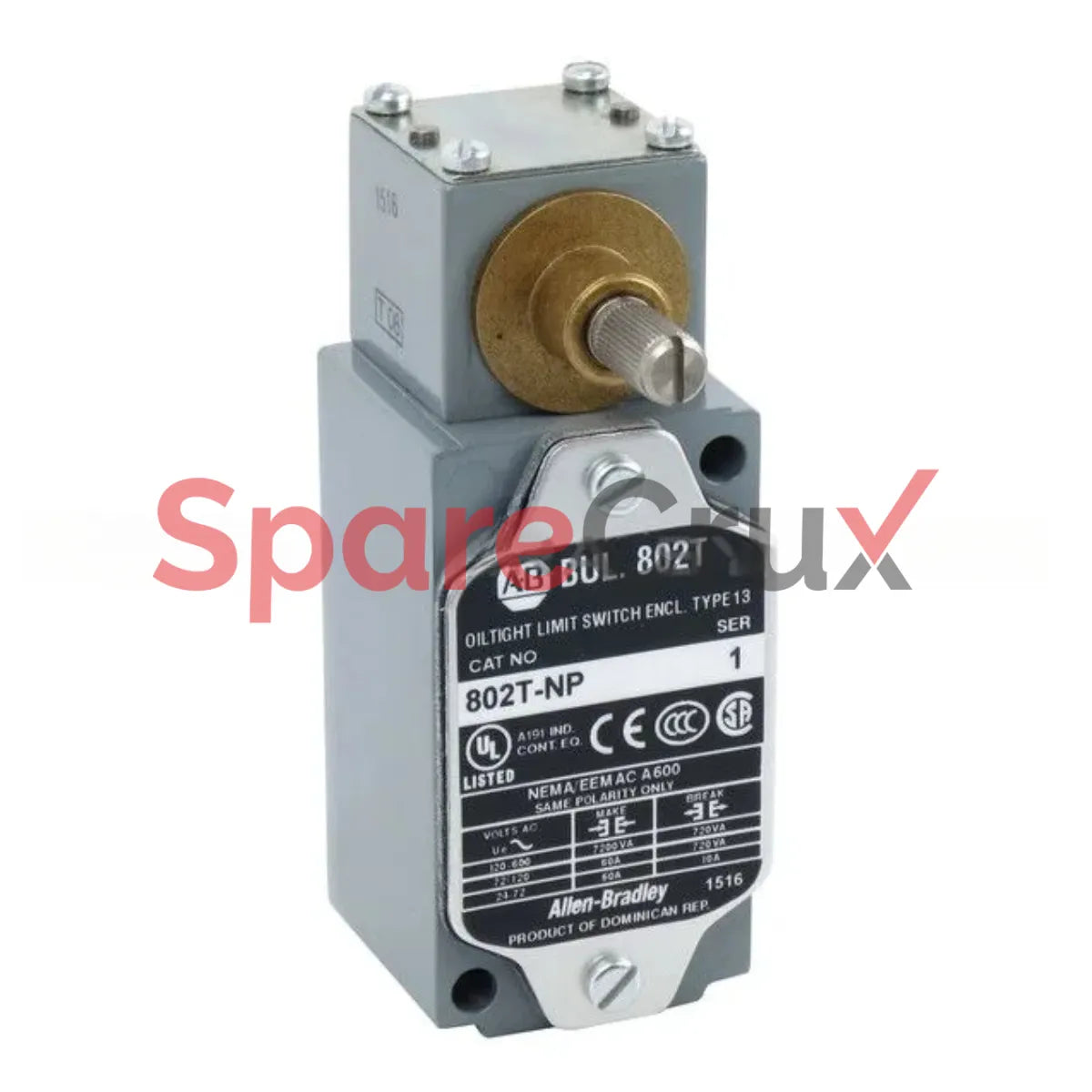 802T-NP | ALLEN BRADLEY | Standard Limit Switch