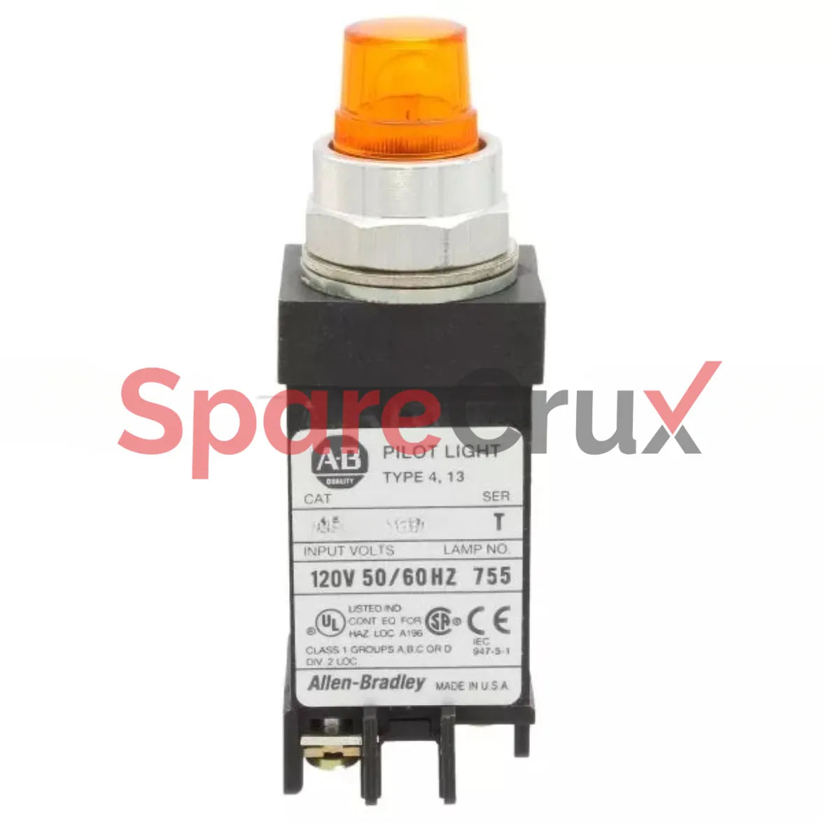 800T-PST16A | ALLEN BRADLEY | 18mm Pilot Light 800T PB