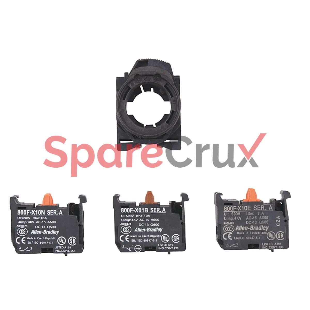 800F-PX20E | ALLEN BRADLEY | 22mm Back of Panel Composite 800F PB