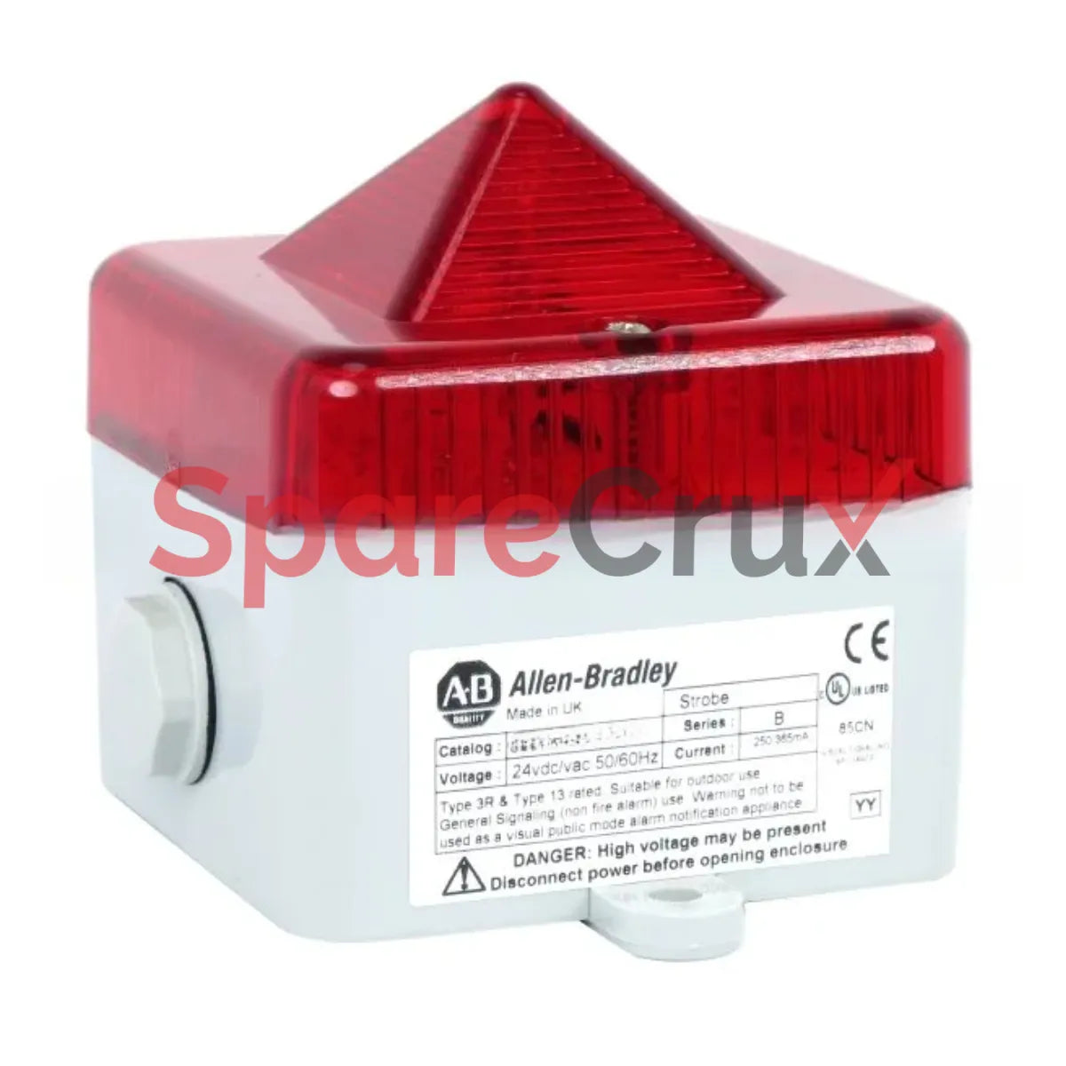 855B-GMS20R4 | ALLEN BRADLEY | Beacon Lens Mini Square Beacon