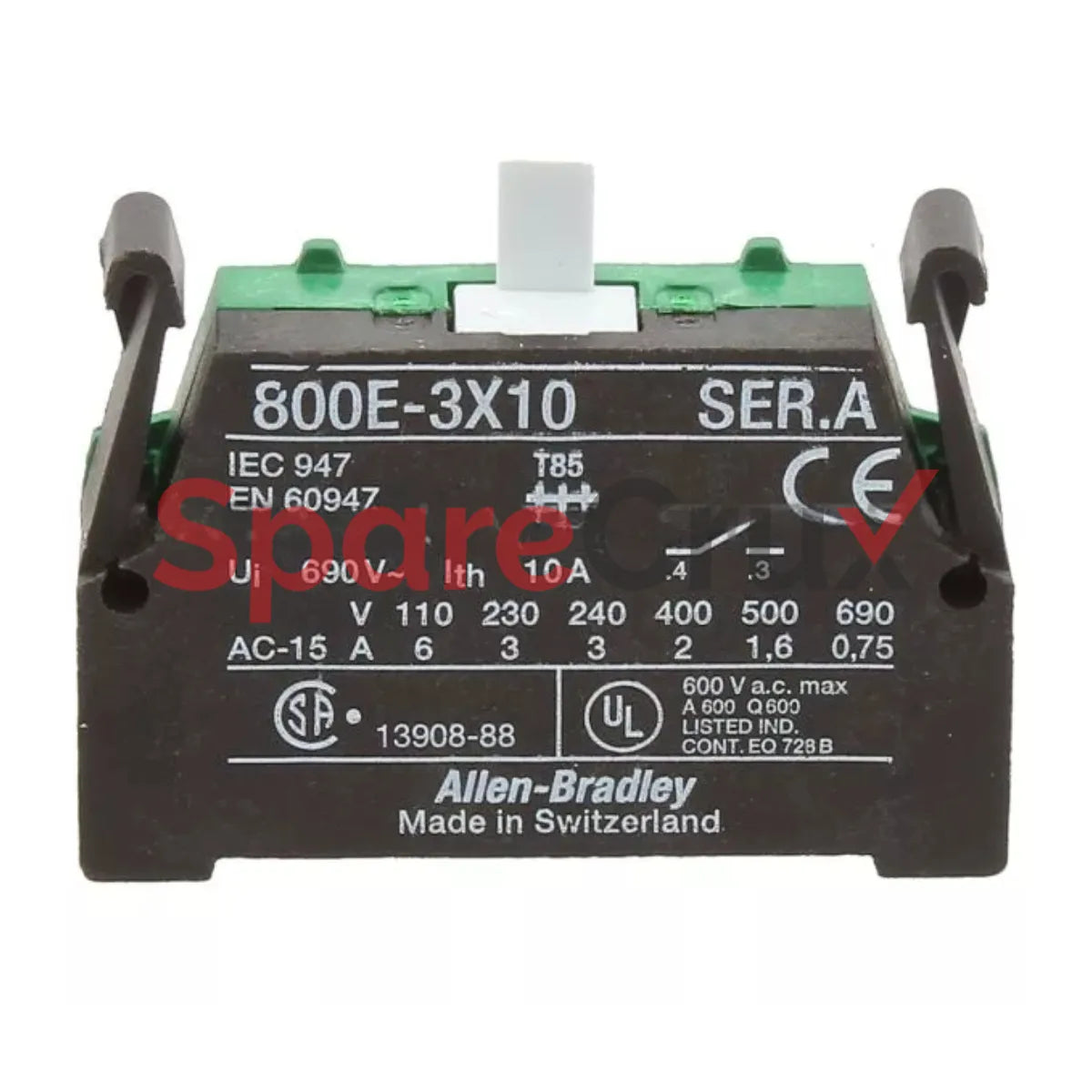 800E-3X10 | ALLEN BRADLEY | 	Contact Block