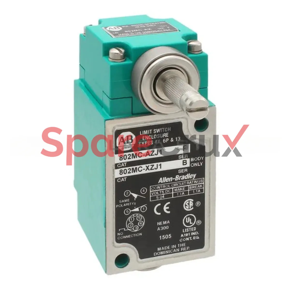 802MC-AZJ1 | ALLEN BRADLEY | Corr-Resist Limit Switch