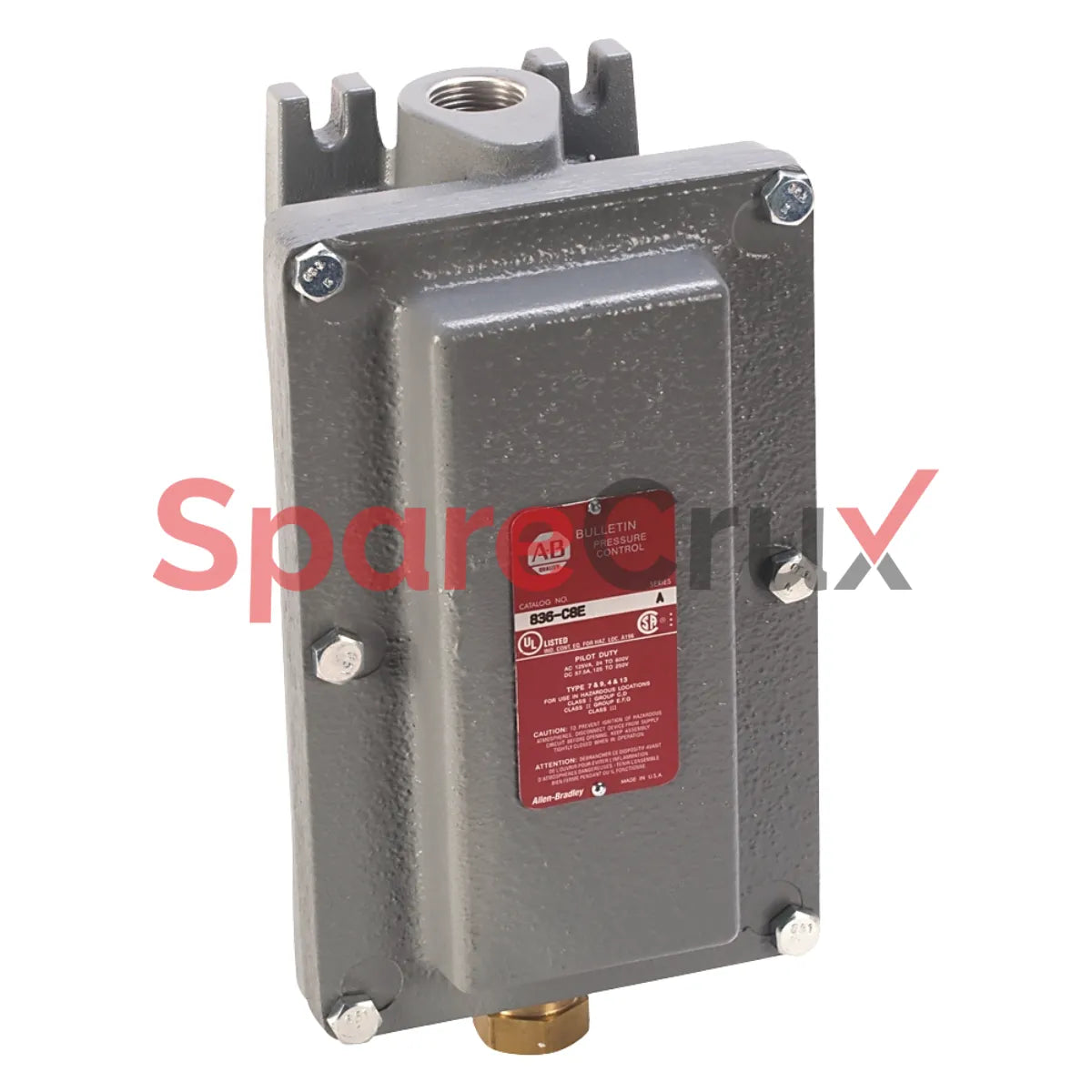 836-C8J | ALLEN BRADLEY | Electro-Mech Pres Cntrl Sw