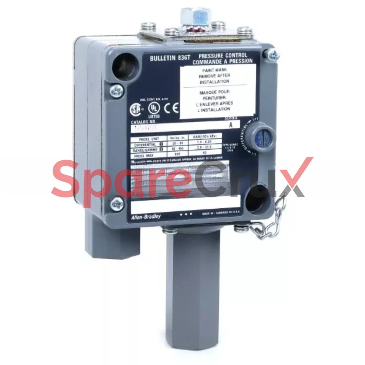 836T-T262JX40 | ALLEN BRADLEY | Commande de commande électro-mécanique