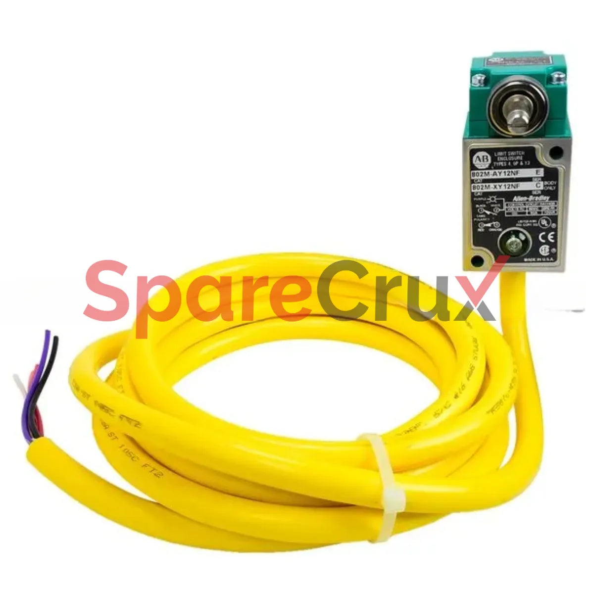 802M-AY12NF | ALLEN BRADLEY | Interrupteur de fin de course scellé en usine