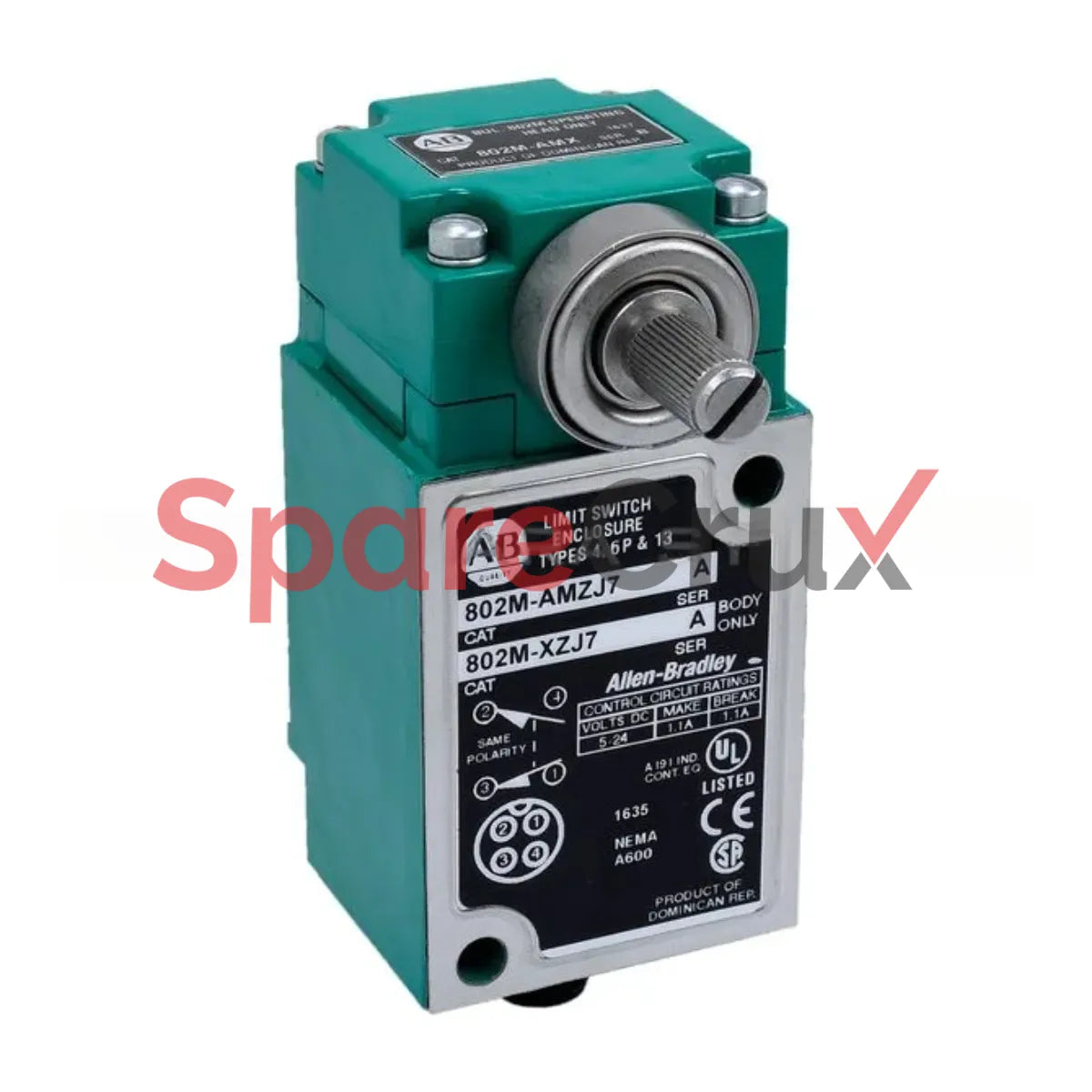 802M-AMZJ7 | ALLEN BRADLEY | Factory Sealed Limit Switch