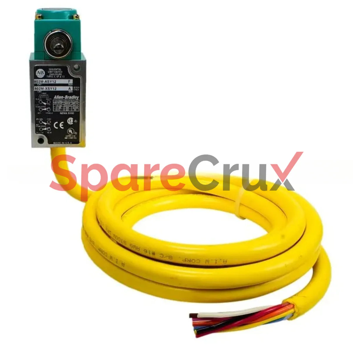 802M-ASY12 | ALLEN BRADLEY | Factory Sealed Limit Switch