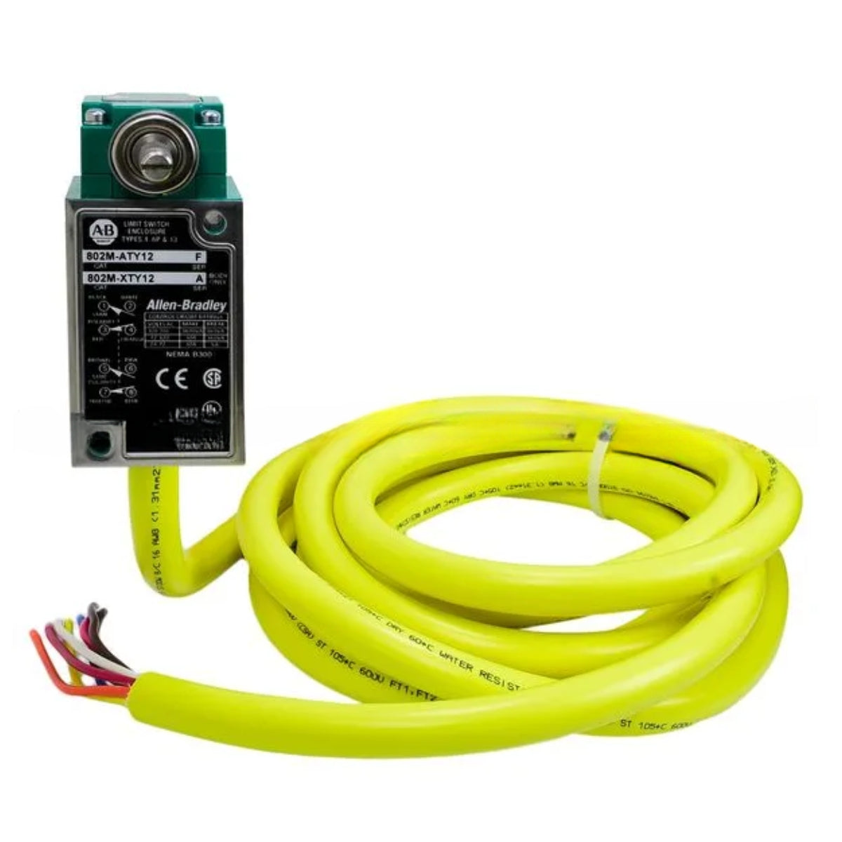 802M-ATY12 | ALLEN BRADLEY | Factory Sealed Limit Switch