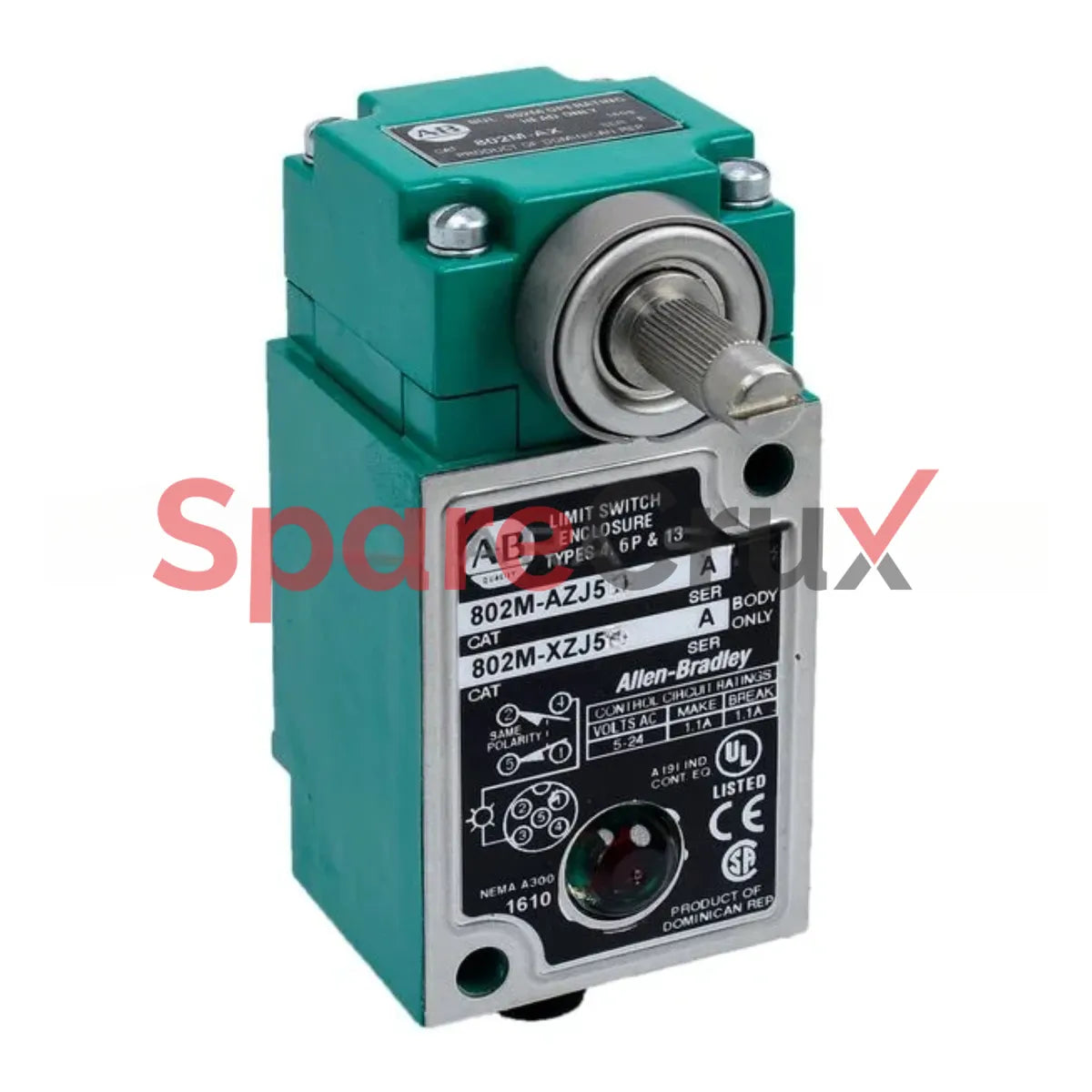 802M-AZJ5 | ALLEN BRADLEY | Factory Sealed Limit Switch