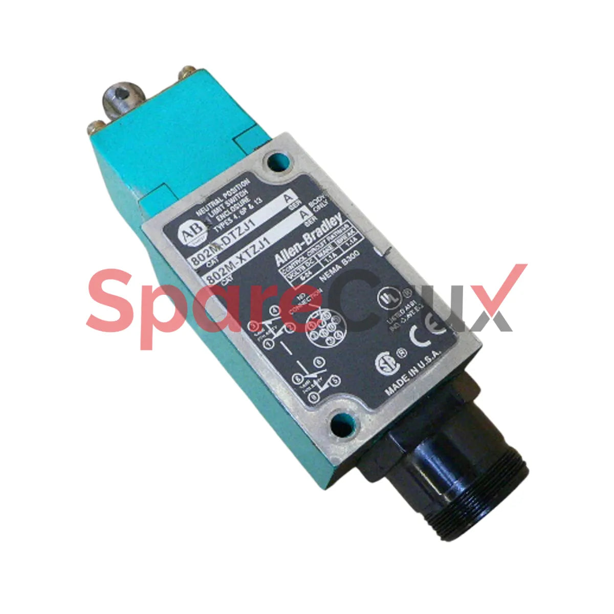 802M-DTZJ1 | ALLEN BRADLEY | Factory Sealed Limit Switch