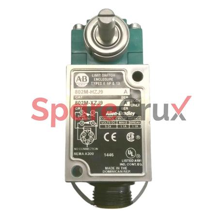 802M-HZJ9 | ALLEN BRADLEY | Factory Sealed Limit Switch