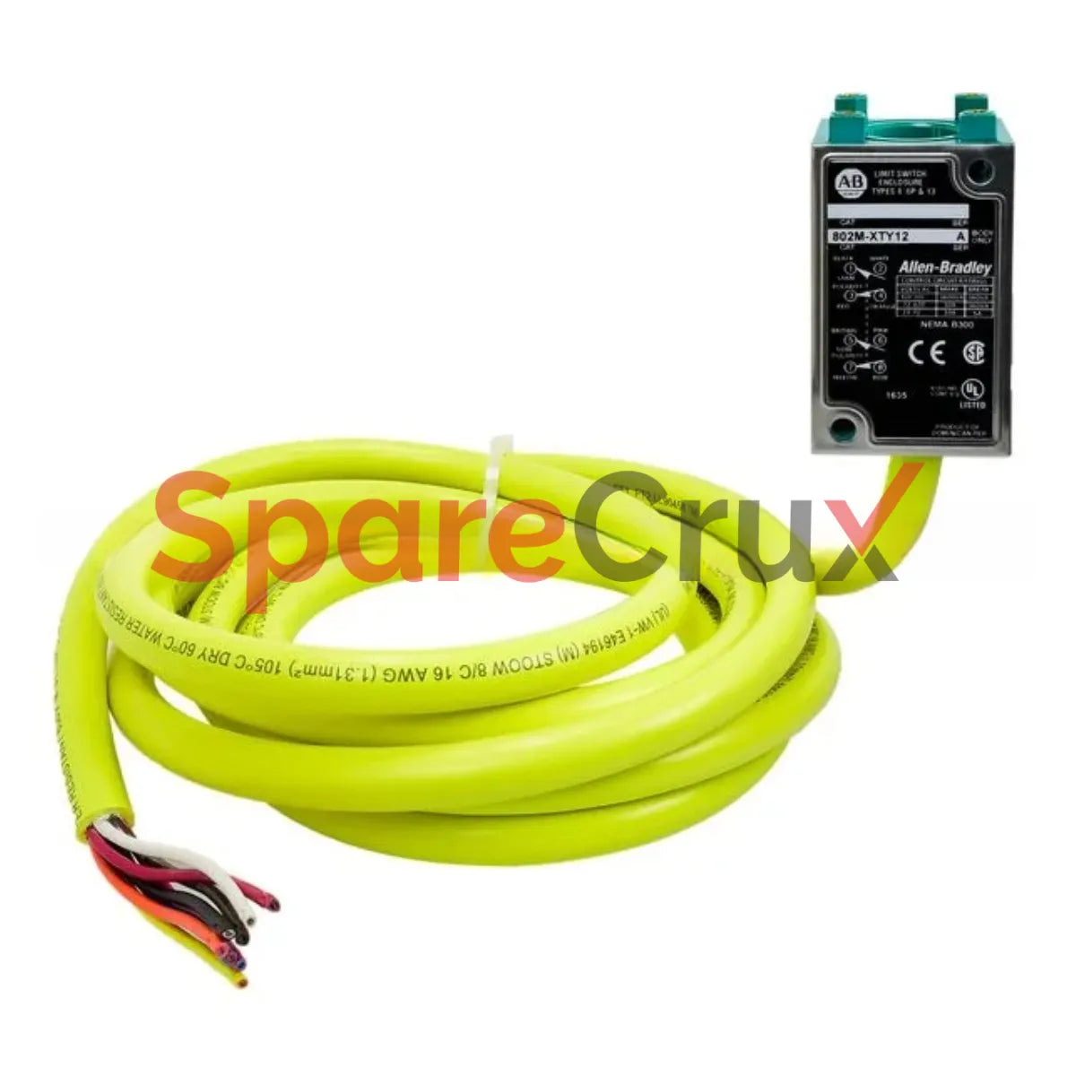 802M-XTY12 | ALLEN BRADLEY | Interrupteur de fin de course scellé en usine