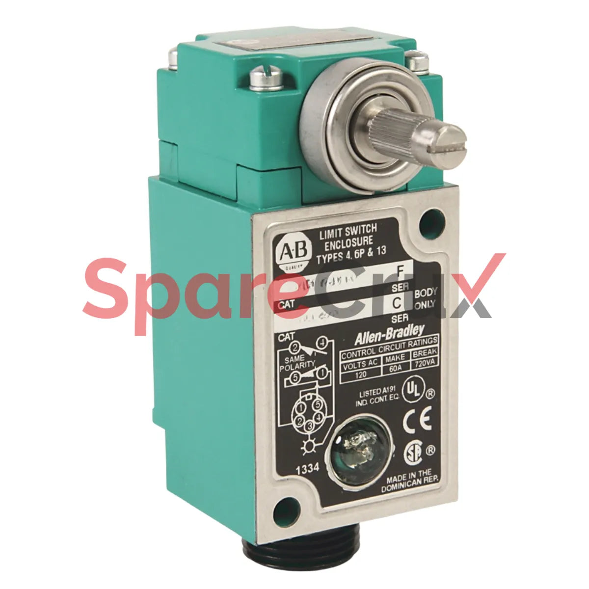 802M-AMGS5 | ALLEN BRADLEY | Factory Sealed Limit Switch