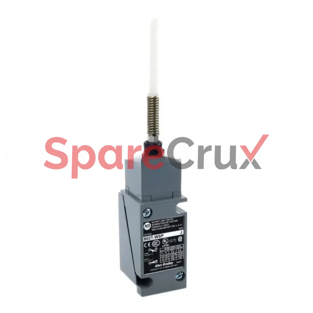 802T-WSP | ALLEN BRADLEY | Metal Plug-In Oiltight Limit Switch