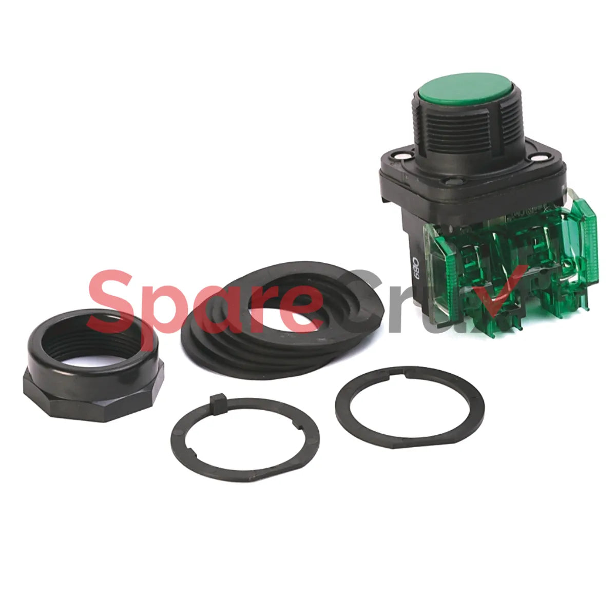 800HC-GR1A2 | ALLEN BRADLEY | 30mm Momentary Push Button 800H PB