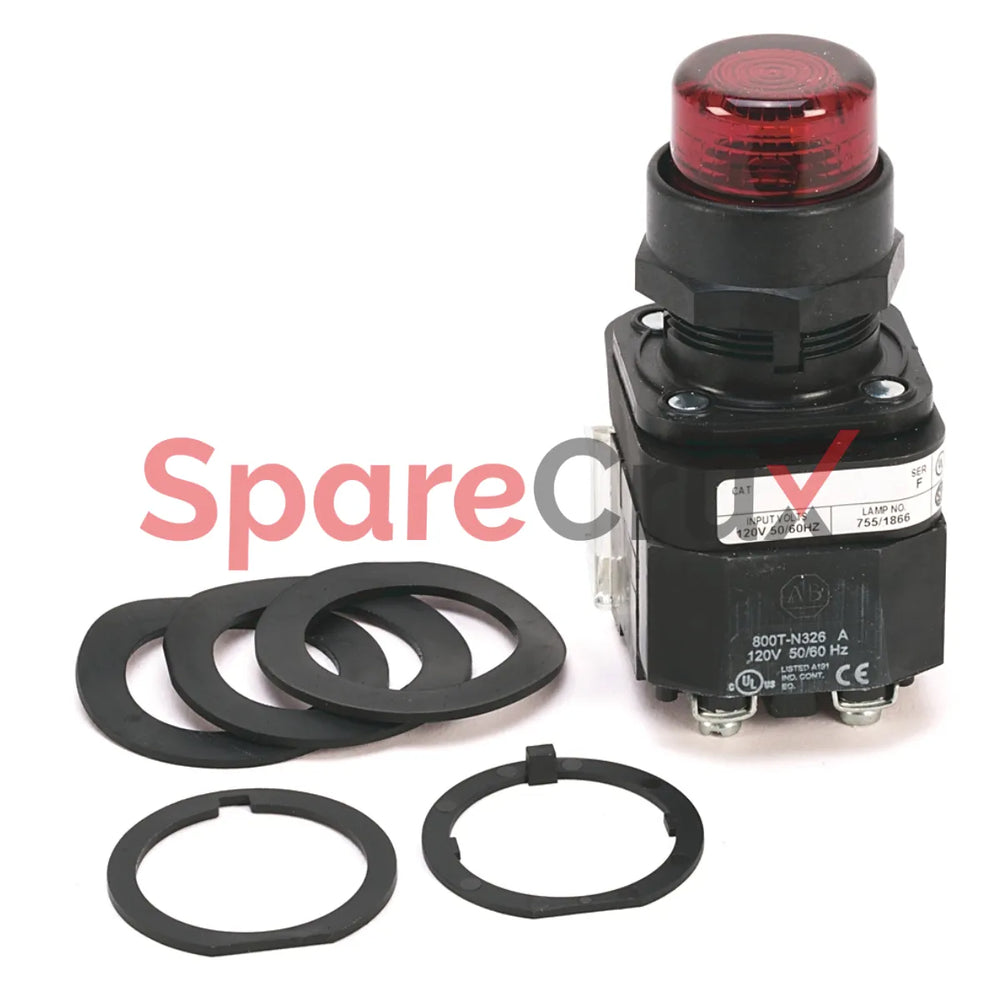 800H-QRB24R | ALLEN BRADLEY | 30mm Momentary Push Button 800H PB