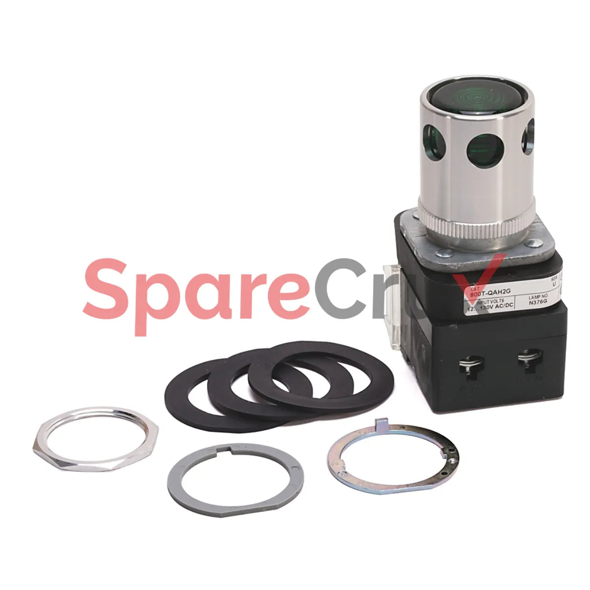 800T-QAH2G | ALLEN BRADLEY | 30mm Momentary Push Button 800T PB