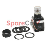 800HC-QRTH2C | ALLEN BRADLEY | 30mm Pilot Light 800H PB