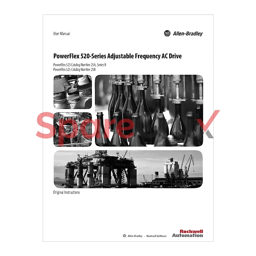 25-UM-FR | ALLEN BRADLEY | Manuel d'utilisation du PowerFlex 520 en anglais