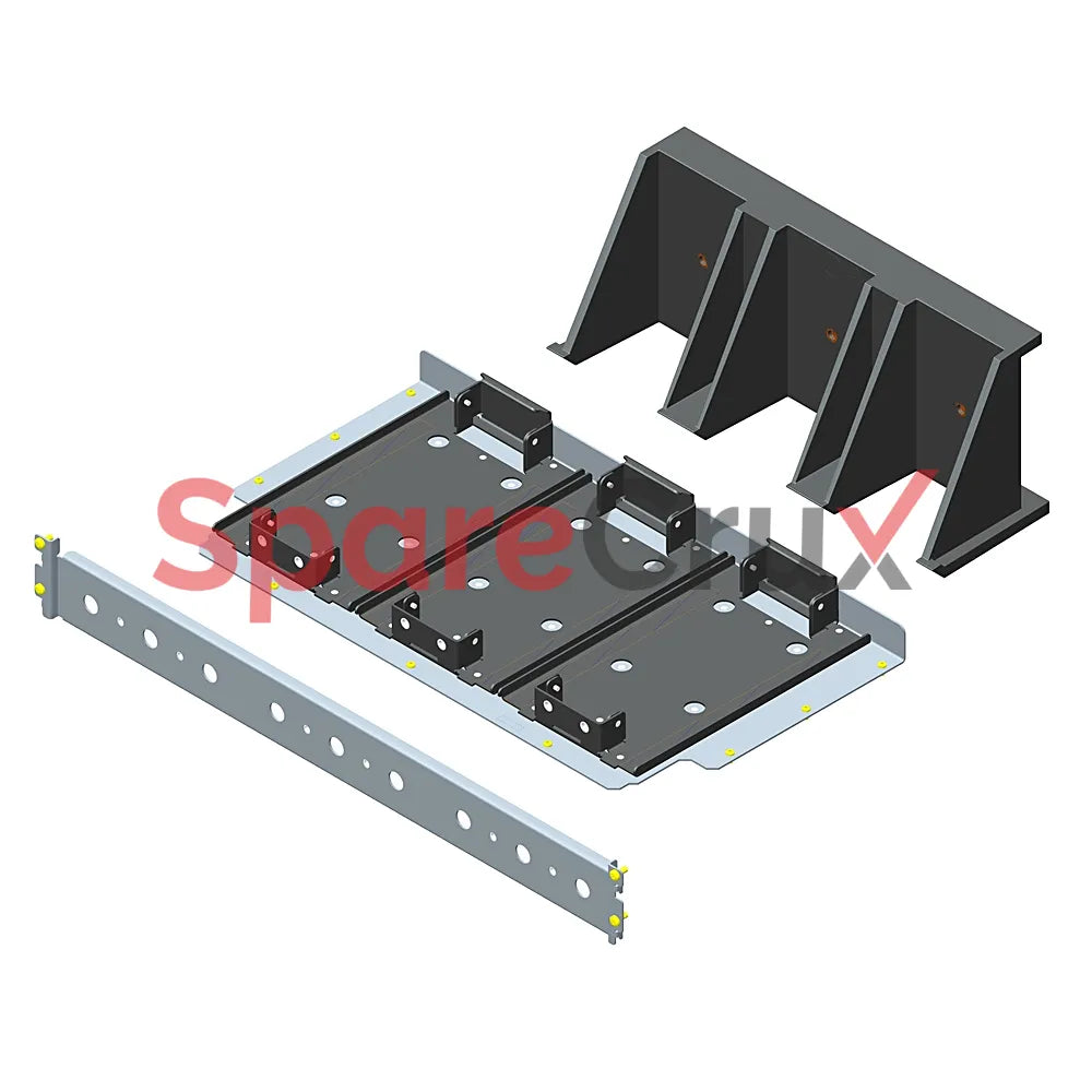 20-750-MMNT1-F10M | ALLEN BRADLEY | Kit PowerFlex 750, supports de montage enroulables avec bus de commande, baie d'alimentation de 800 mm de large, IP00, châssis 10M