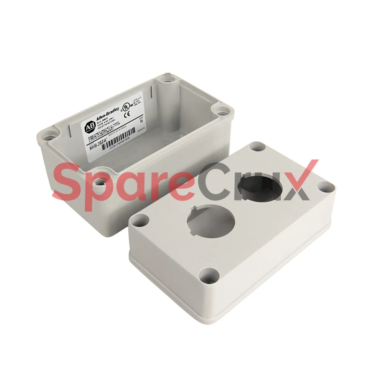 800H-2HZ4CY | ALLEN BRADLEY | 800H 30 mm Push-Button Enclosure