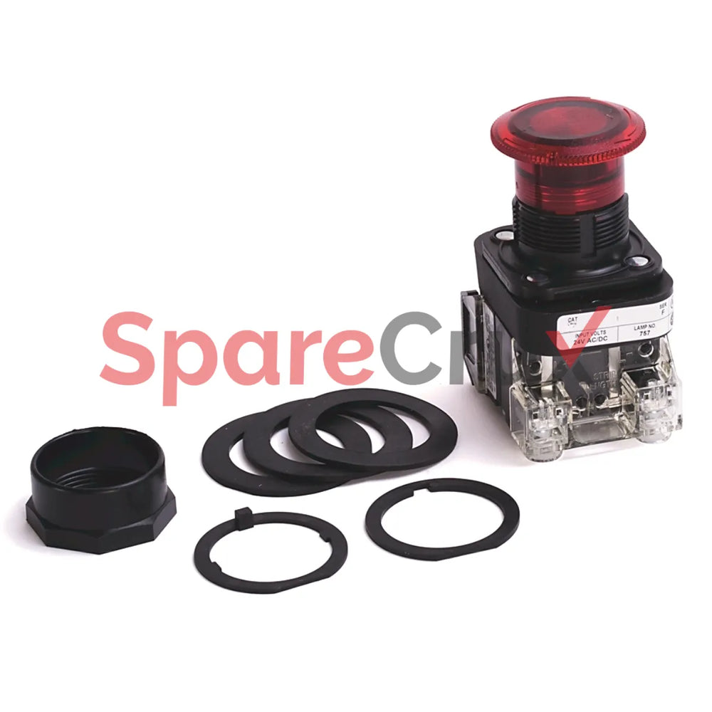 800HC-FRXTQ24RA5 | ALLEN BRADLEY | 30mm Push-Pull Device 800H PB