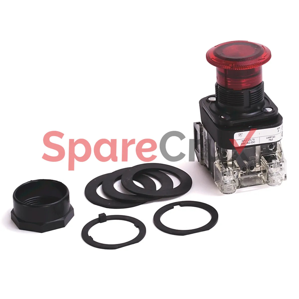 800HC-FRXTQ24RA1S | ALLEN BRADLEY | 30mm Push-Pull Device 800H PB