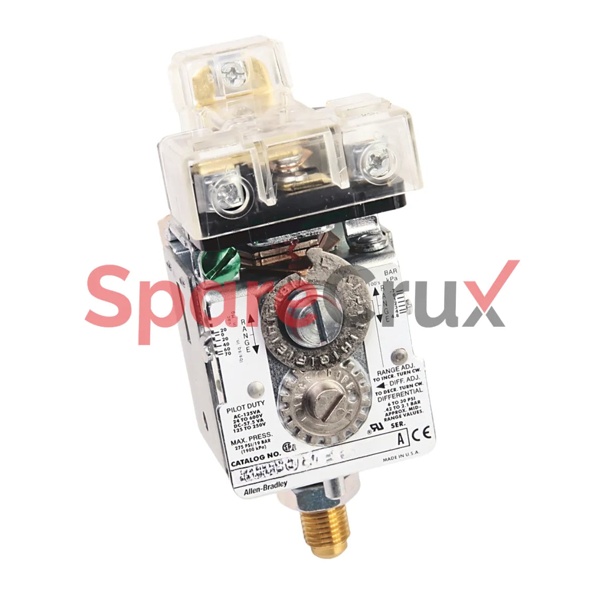 836-AL11-NJCS | ALLEN BRADLEY | Refrigeration Electro-Mech 836 Pres Sw
