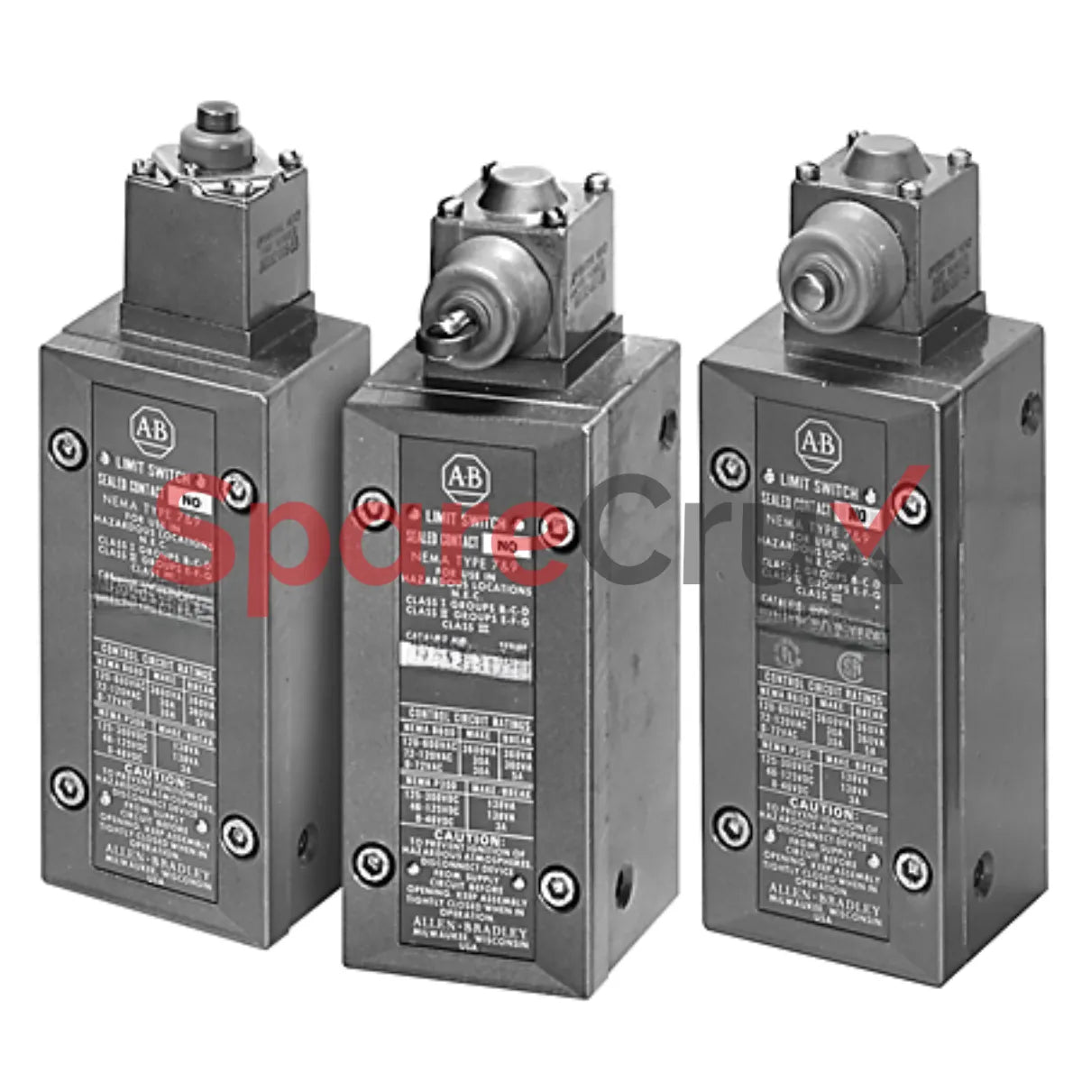 802XR-DC7 | ALLEN BRADLEY | Sealed Haz Loc Limit Switch
