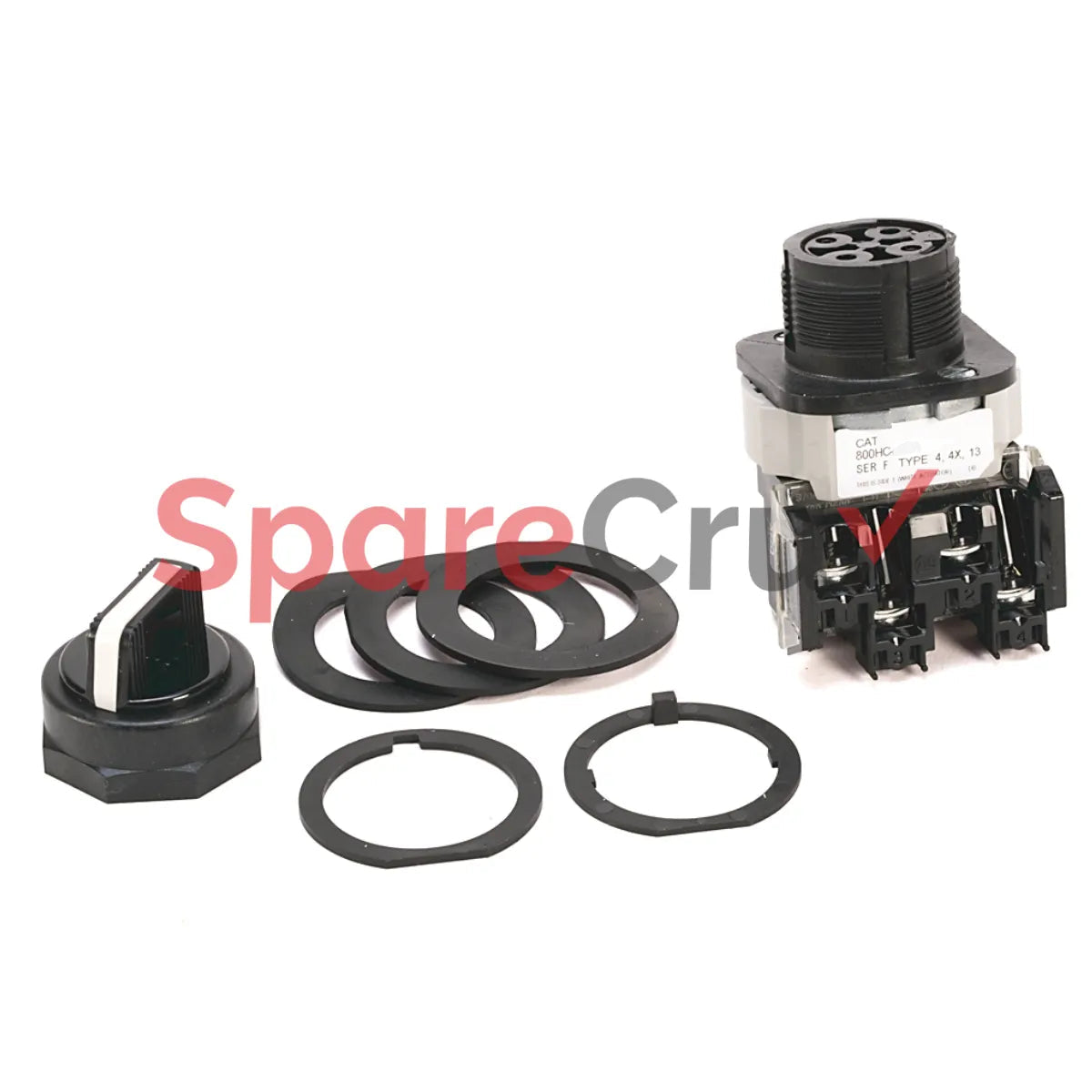 800HC-JR2KA7BR | ALLEN BRADLEY | 30mm Selector Switch 800H PB