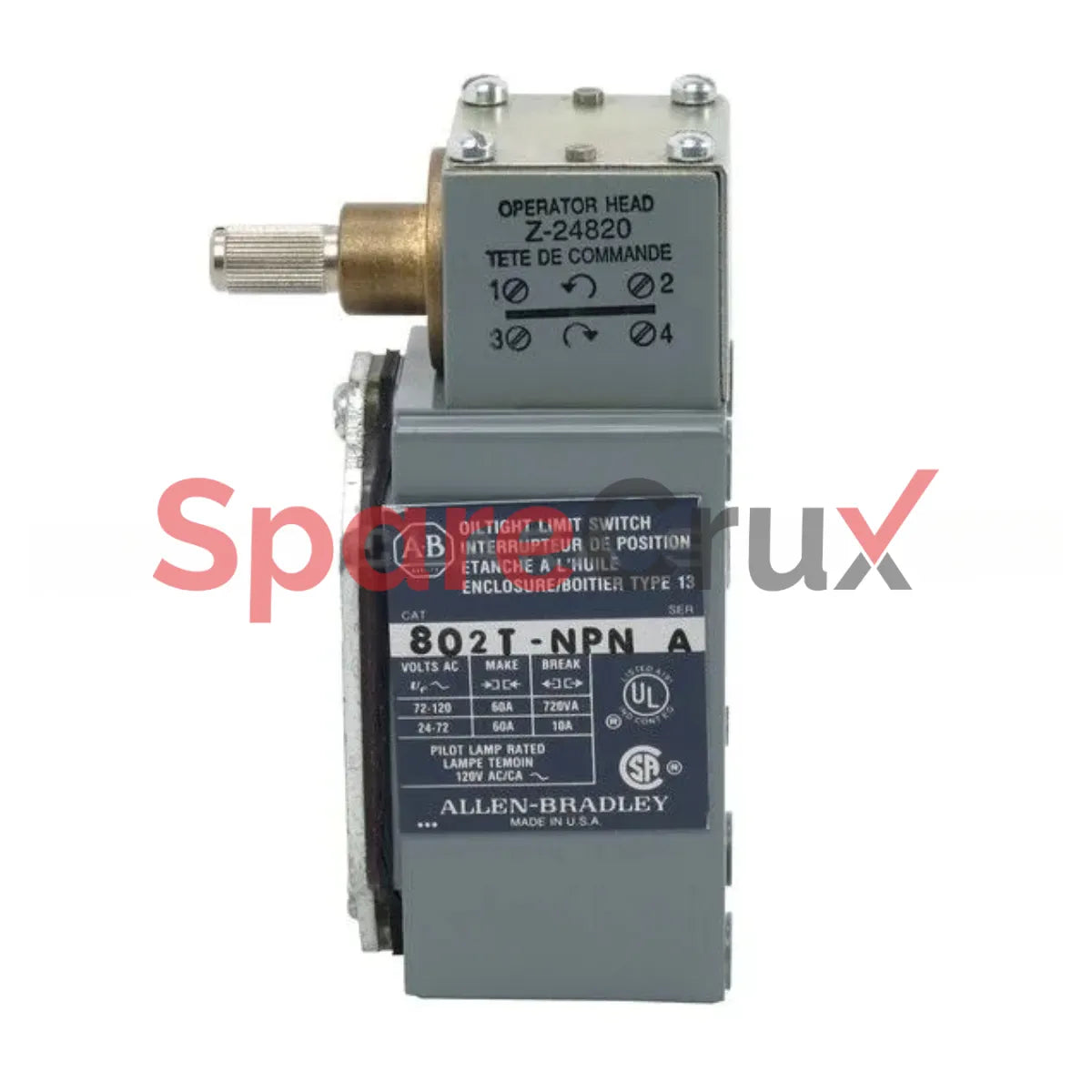 802T-NPN | ALLEN BRADLEY | Standard Limit Switch