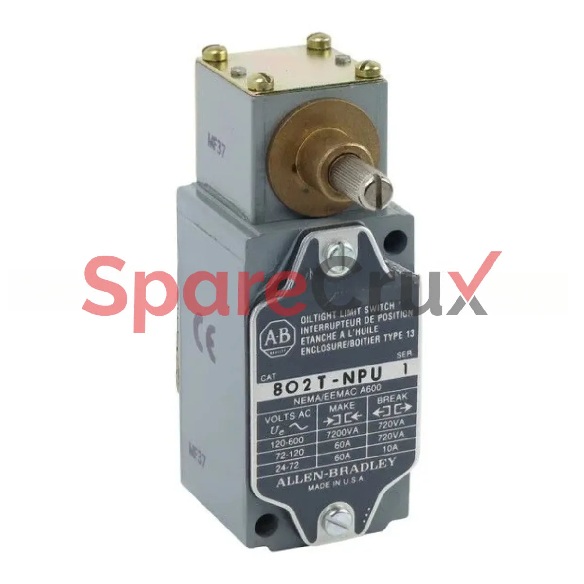 802T-NPU | ALLEN BRADLEY | Standard Limit Switch