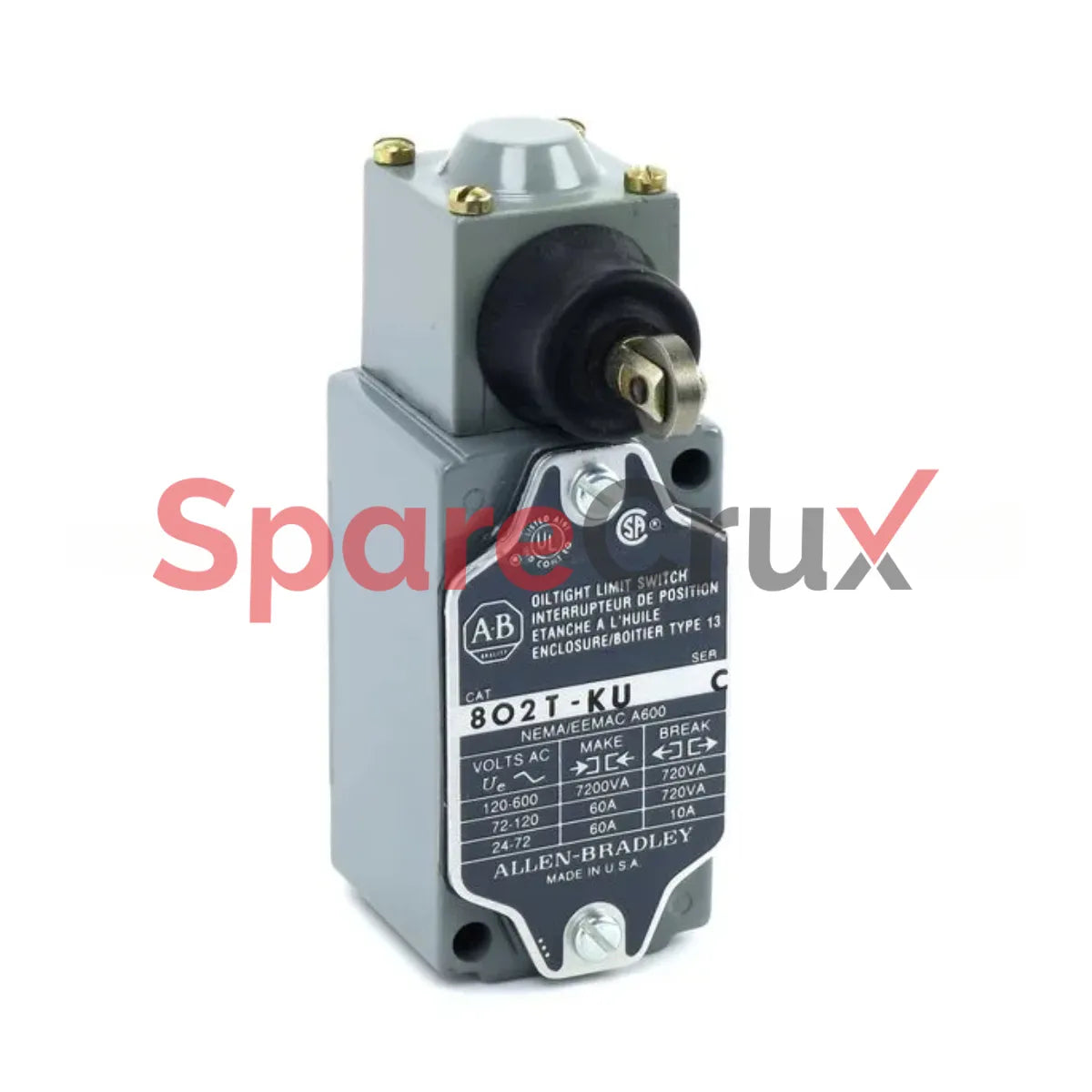 802T-KU | ALLEN BRADLEY | Standard Limit Switch