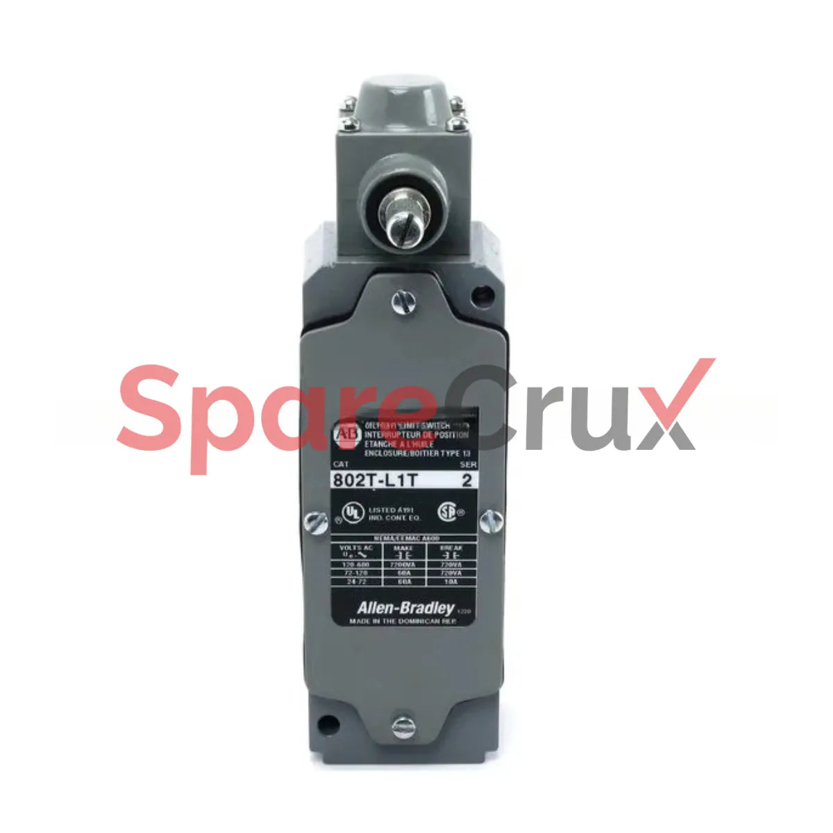 802T-L1T | ALLEN BRADLEY | Standard Limit Switch