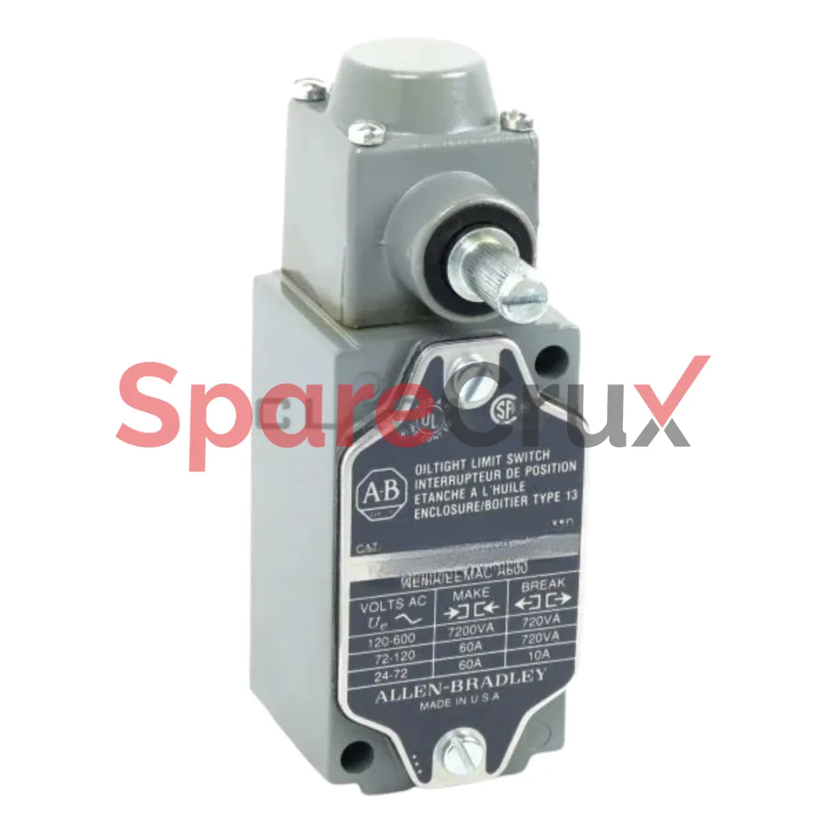 802T-A3S7 | ALLEN BRADLEY | Interrupteur de fin de course standard