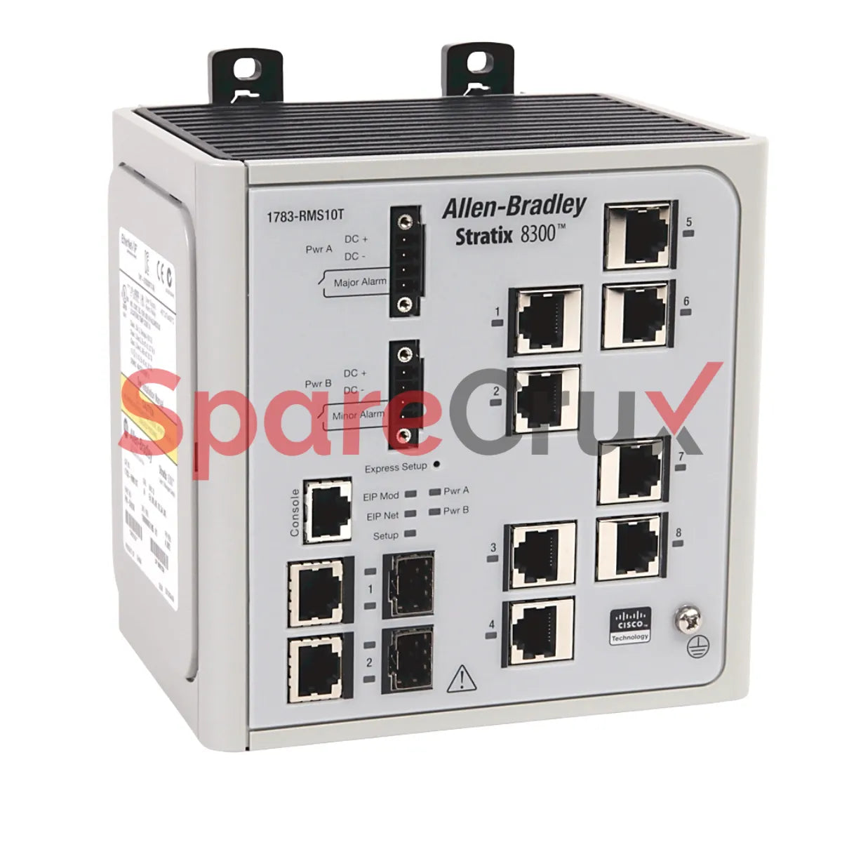 1783-RMS10T | ALLEN BRADLEY | Stratix 8300 10 Port Ethernet Switch
