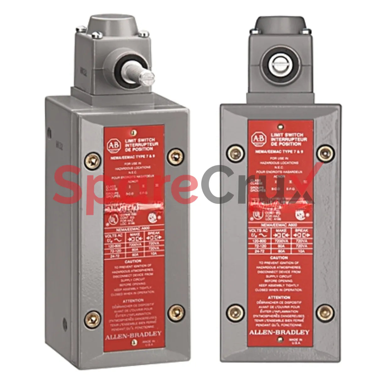802X-NX2 | ALLEN BRADLEY | Watertight Limit Switch