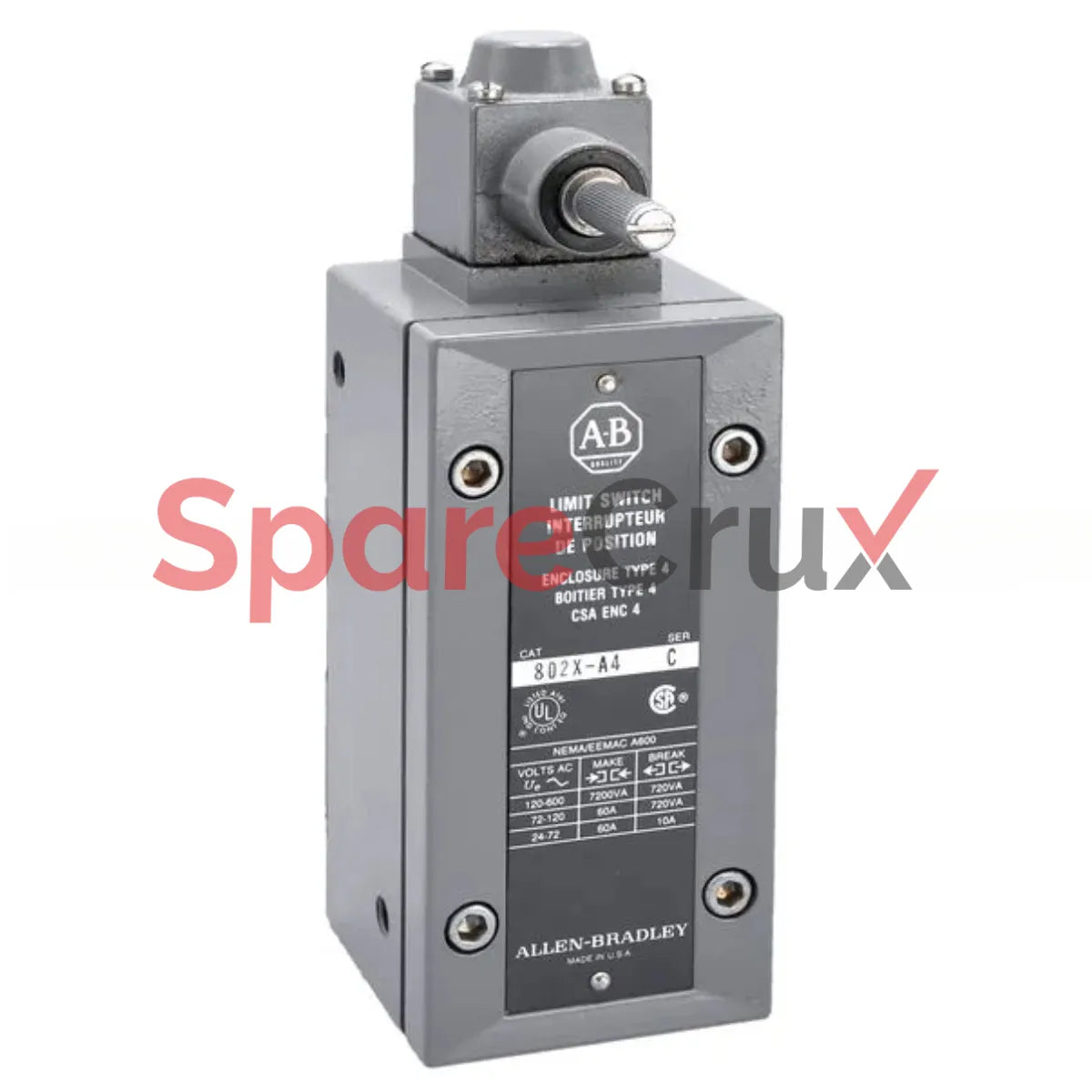 802X-A4 | ALLEN BRADLEY | Interrupteur de fin de course étanche