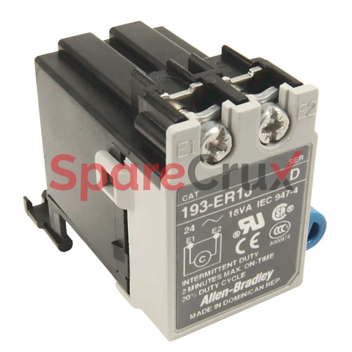 193-ER1J | ALLEN BRADLEY | Remote Reset Solenoid, 24V AC Coil, for 193-T Electronic Overload Relays