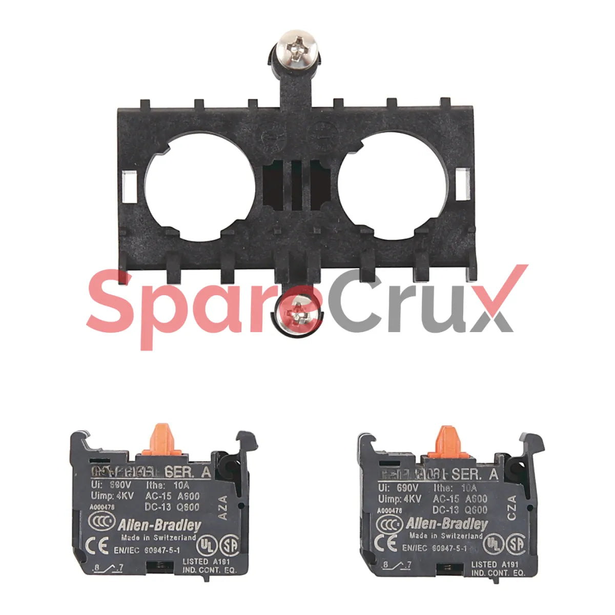 800F-LX20C | ALLEN BRADLEY | 22mm Contact Block 800F PB
