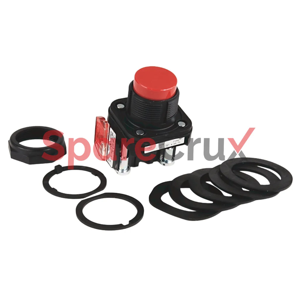 800HC-BR6B | ALLEN BRADLEY | 30mm Momentary Push Button 800H PB